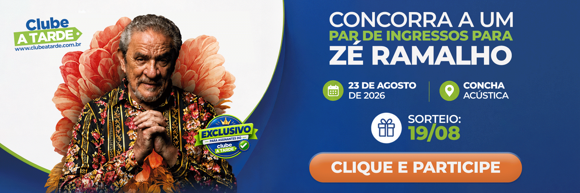 Sorteio Zé Ramalho